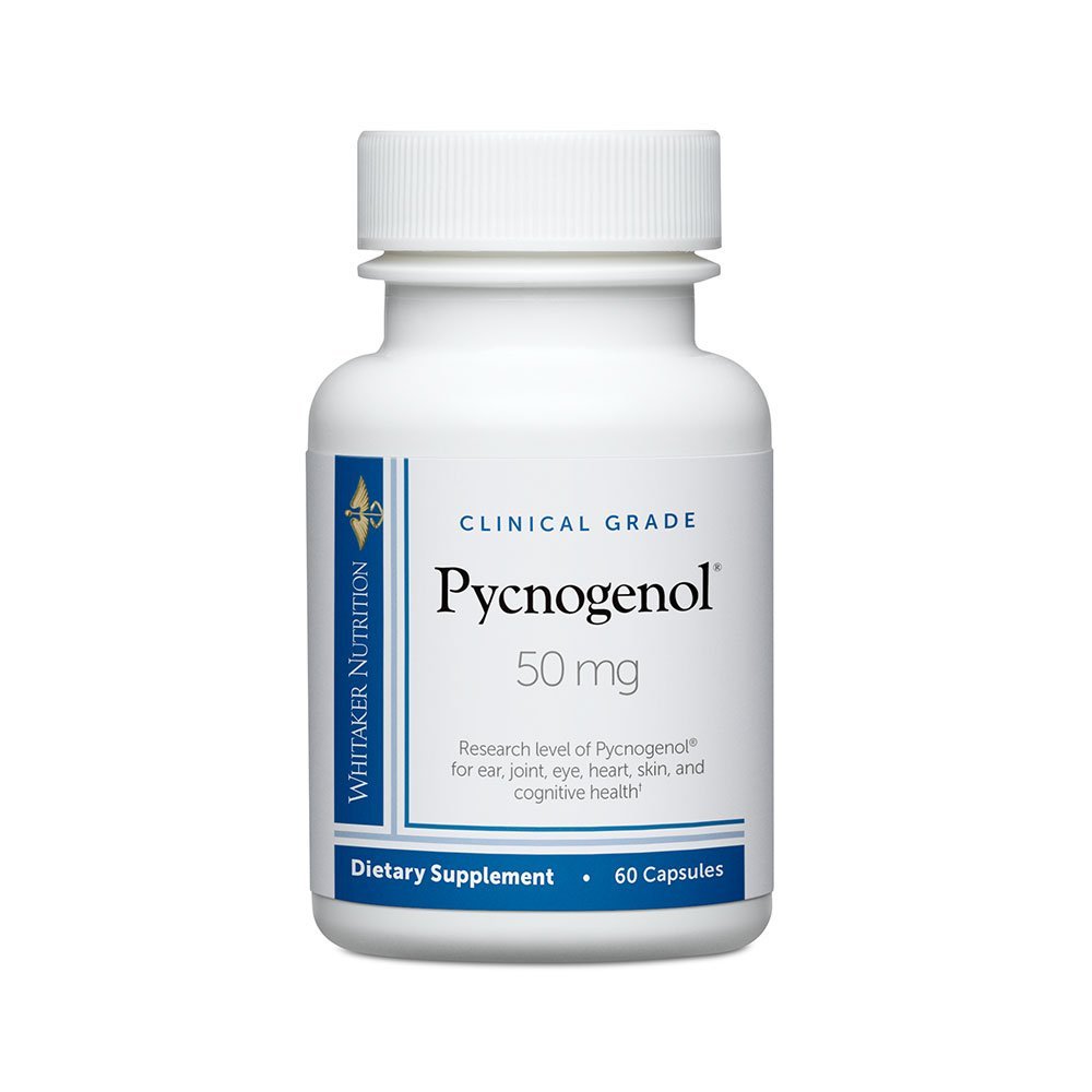 Dr. Whitakerの臨床等級のPycnogenol 50mgの60のカプセル(60日の供給)
