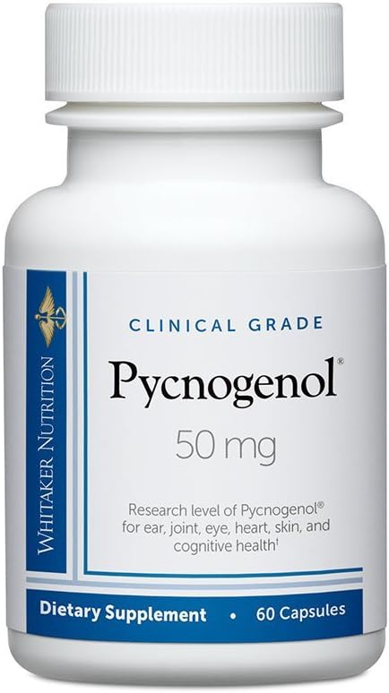 Dr. Whitakerの臨床等級のPycnogenol 50mgの60のカプセル(60日の供給)