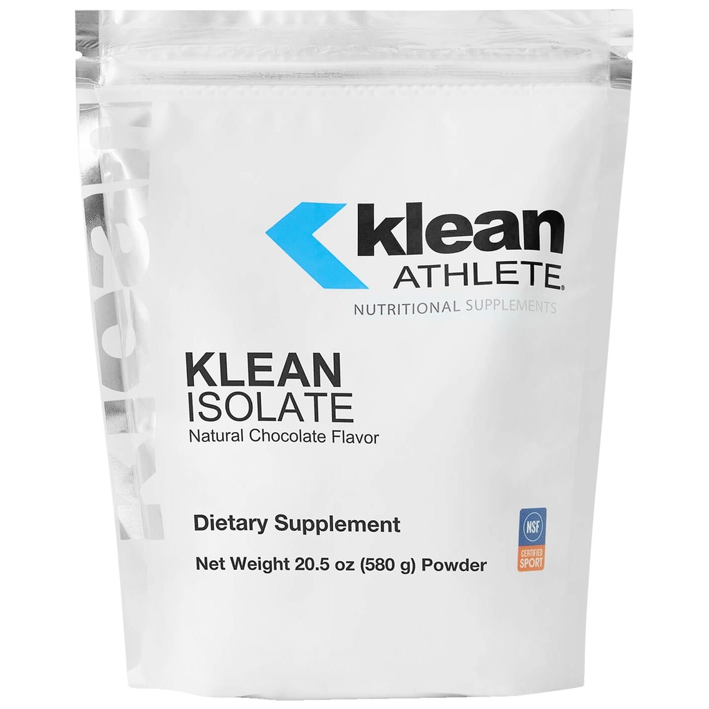 Klean Athlete Klean Isolate | Whey Protein Isolate は、日々のプロテインとアミノ酸の摂取量を筋肉の完全性を高めるために* | NSF はスポーツのために認定 | 20 の給餌 | 自然なチョコレート味