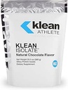 Klean Athlete Klean Isolate | Whey Protein Isolate は、日々のプロテインとアミノ酸の摂取量を筋肉の完全性を高めるために* | NSF はスポーツのために認定 | 20 の給餌 | 自然なチョコレート味