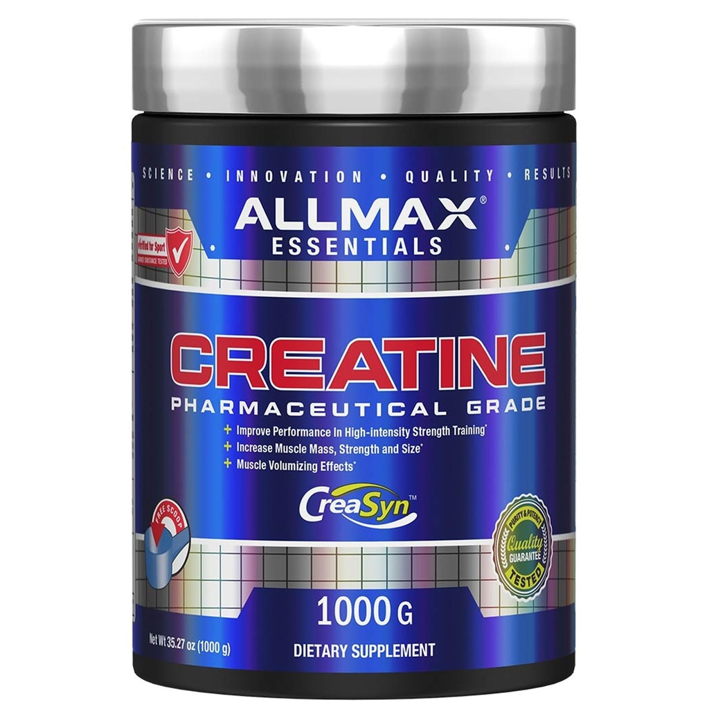 ALLMAXの栄養のクレアチンの一水化物の粉、1000g