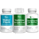 DR VITAMIN SOLUTIONSナイトタイム脂肪バーナー、Thermogenic減量および利尿水丸薬-女性および人のための代謝および水保持の丸薬180の帽子