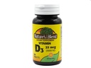 ネイチャーズブレンドによるNAT B VIT D3 TB 1000IU 100