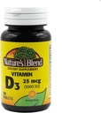 ネイチャーズブレンドによるNAT B VIT D3 TB 1000IU 100