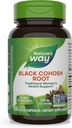 Nature's Way Black Cohosh Root, 女性の健康のための伝統的なサポート*, 540 サービングあたり mg, Non-GMOプロジェクト検証, 100カプセル