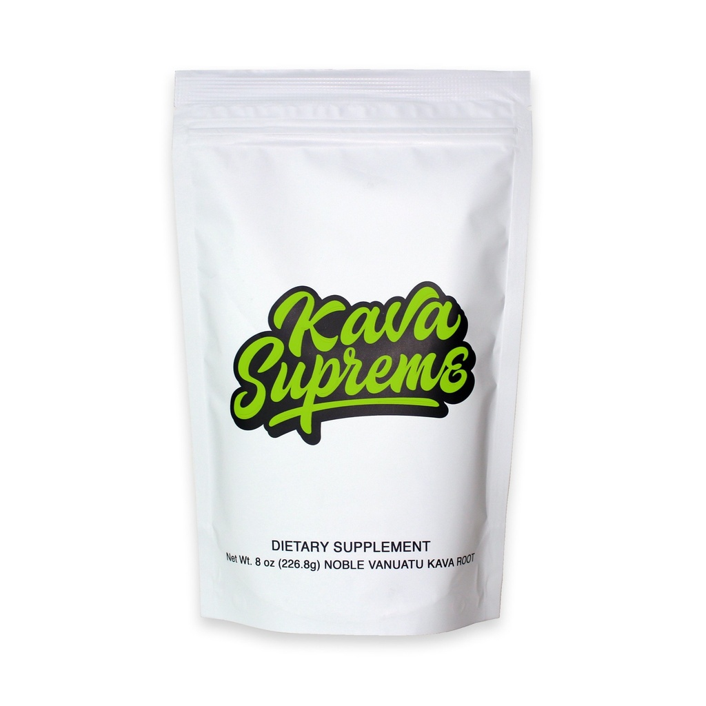 KavafiedのKAVAの最高 - NobleのVanuatuのKavaの根の粉(8oz)