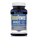 アメリカバイオサイエンス ImmPower AHCC の草のきのこの補足、免疫サポートのためのカプセルごとの 500mg は自然なキラーの細胞活動、パック 1 の 60 の野菜のカプセルを維持します