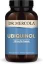 Mercola Ubiquinol博士 - エネルギー、細胞の健康と心臓の健康をサポート - 100 mg Ubiquinol - 高吸収式 - 非GMO、グルテンフリー&大豆フリー - 90カプセル(90のサービング)
