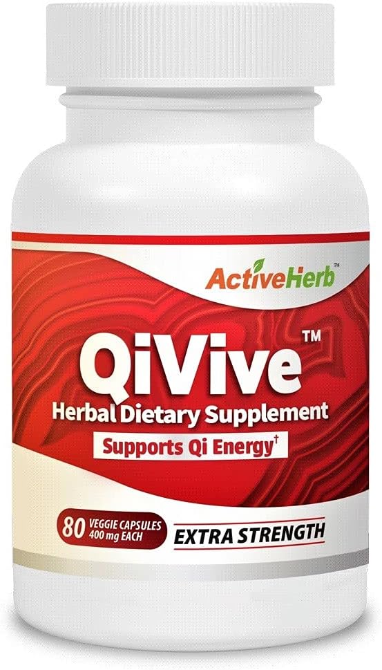 QiVive 400のmg 80のベジタリアンのカプセル