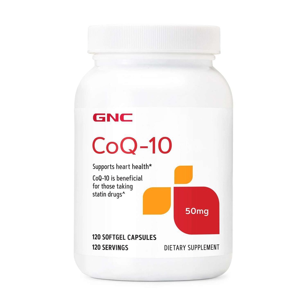 GNC CoQ-10 50mgは中心の健康、120の計算を支えます