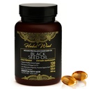 ブラックシードオイルカプセル - コールドプレス120ソフトゲル500mg、プレミアム品質ニゲラサティバ、100%純粋な黒カミンシードオイル - 非GMO(120カウント - 1プラスチックボトルのパック)