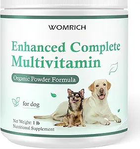 犬のビタミンおよび補足のプロバイオティクスの粉1LB -犬の自家製犬のフードの補足のための高められた完全なMultivitaminは免疫、皮及びコート、ビタミン、オメガ3、プロバイオティクスとの消化を支えます