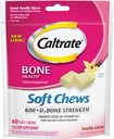 カルシウム600 + D3、カルシウムおよびビタミンD3の補足の柔らかい咀嚼、600mg (Vanilla Crèmeの味、60の計算)