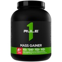 ルール 1 質量ゲインジャー - 高カロリー重量ゲインフォーミュラと 1,220 + カロリー, 250g + 複雑な炭水化物ブレンド, 40g 食べ当たりのAll-Wheyプロテイン (8 サービング, イチゴ&クレム)
