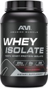 Amazing Muscle Whey Protein Isolate Powder | 25 Grams Protein Per Serving | 100% Whey Isolate | Zero Fat | Made in USA (2 Lb, Strawberry)