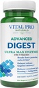 Vital Pro Naturals - 高度な消化性酵素サポート たんぱく質、脂肪、炭水化物の分解と、時事ガス、ブロッキング、消化不良の90カプセルを削減