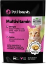 Cat Multivitamin Chews - Catは、健康+免疫、共同サポート、スキン&コート、および消化 - オメガ3s、猫のためのリジン&プロバイオティクス、猫のためのビタミン - チキン(90日の供給)