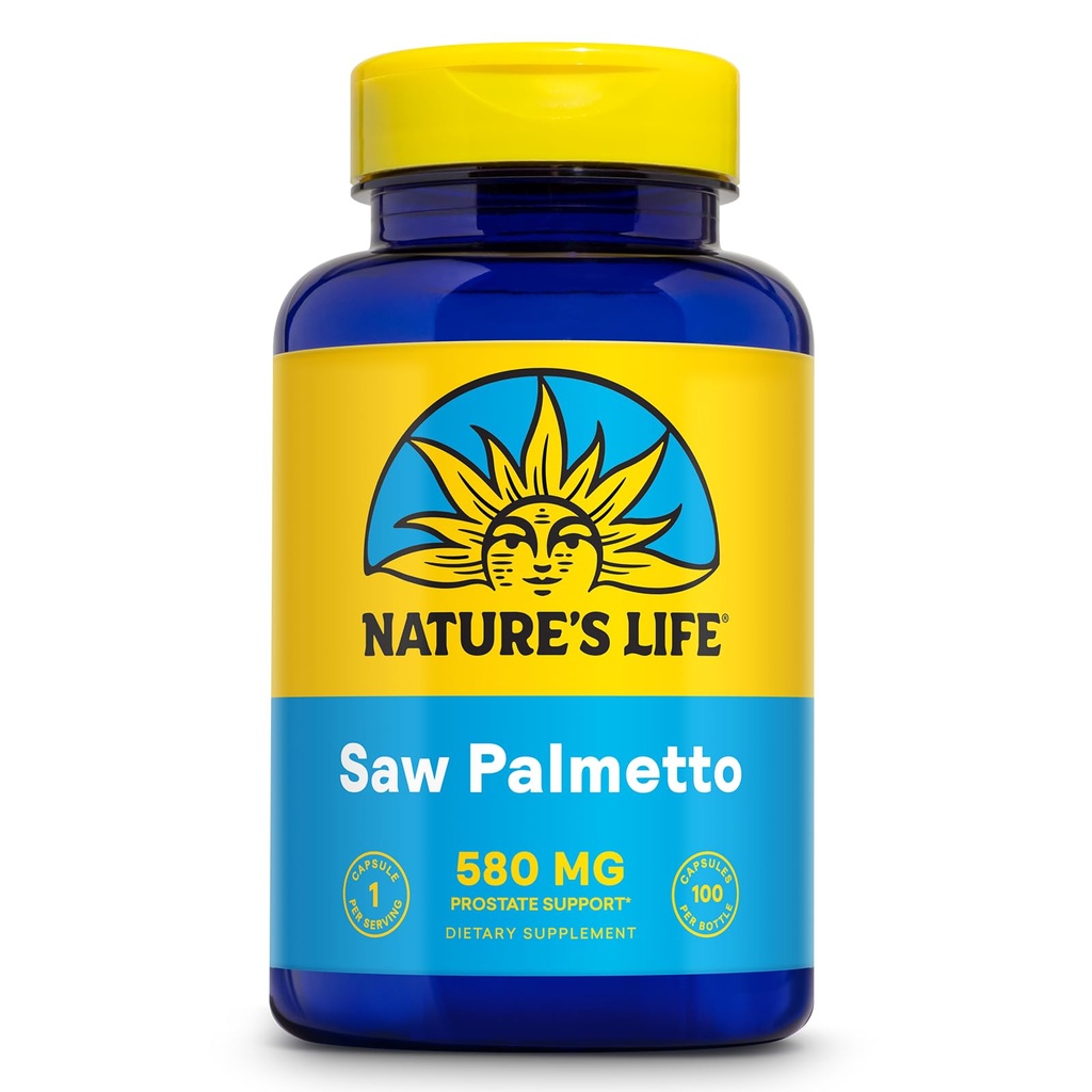Nature's Lifeは、男性580mg - 伝統的な前立腺サプリメント - 男性の健康、前立腺および尿路サポートw /ベータSitosterol植物ステロール、60日保証、100 Serv、100カプセル
