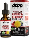 Kidney サポート補足のぼうこうの健康-有機性腎の清潔な補足はジュニパーの果実のClavers Dandelion - Renal KidneyのCleanse Detoxの尿道の草のぼうこうサポートフラッシュ腎臓1ozを落とします