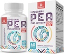 Liposomal Palmitoylethanolamide 1000のmg + Luteolin 100のmgのMicronizedのPea 99%高度に浄化される-高められた吸収およびBioavailability、60のSoftgels