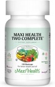Maxi Health Two Complete - Multivitamins and Minerals - Full Potency - 120 Capsules - Kosher