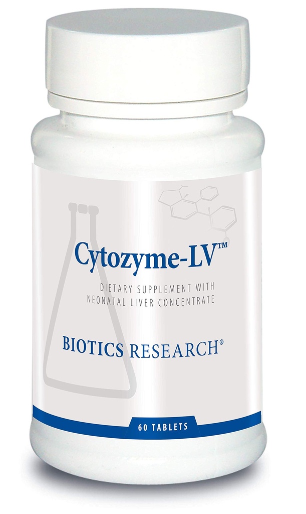 バイオティクスの研究のCytozyme LVのNeonatalの肝臓、サポート健康な肝臓機能および血清のアルブミン、Bのビタミンおよび鉄、SOD、Cataalase、強力な酸化防止剤60のタブレットの優秀な源