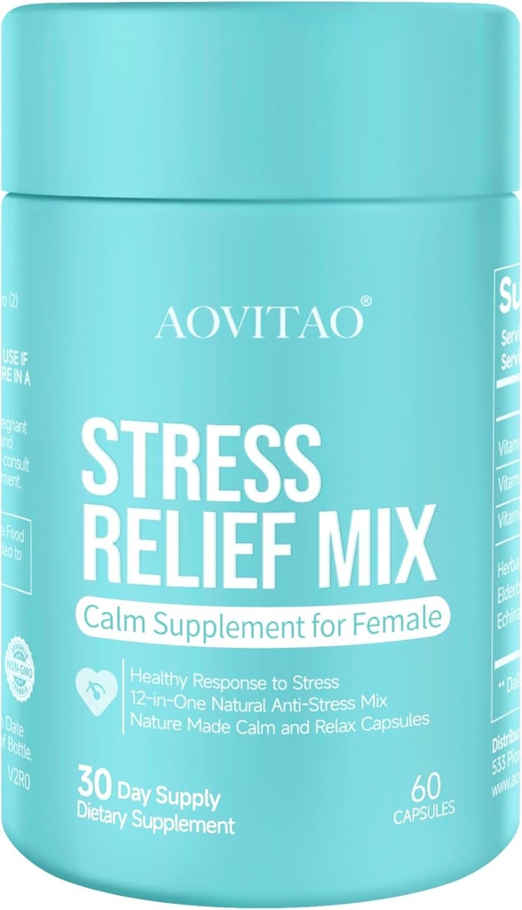 夜間リラックスハーブカプセルは、マグネシウム&アシュワガンダで休息をサポート