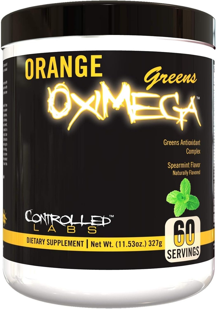 Controlled Labs Orange OxiMega Greens Spearmint -- 0.72 lb