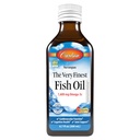 カールソン - 非常に良い魚油、1600 mg Omega-3s、液体の魚油の補足、ノルウェーの魚油、ワイルドキャッチ、持続的に供給された魚油の液体、ちょうどピーチ、200 mL (6.7 Fl Oz)