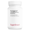 スーパースマート - 1日あたりのPycnogenol 200mg(特許取得済み&高利用可能) - フランスマリタイムパインバークエキス | 非GMO&グルテンフリー - 60ベジタリアンカプセル