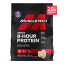 MuscleTech Platinum 8-Hour Protein Powder - 7 プレミアムプロテインソース(Whey&Casein Protein) 増加したリーンマッスル、強度と改善された回復 - バニラケーキ、50サービング
