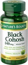 Nature's Bounty ブラック Cohosh Root Pills and Herbal Health Supplements、ナチュラルメンポザールサポート、540 mg、100カプセル