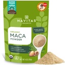 Navitas Organics Macaパウダー - 適応性物質スムージー、ラテス、ベーキング&モアのための100%ゼラタイライズペルーマカ - 摂食とバランス - USDAオーガニック、非GMO、ビーガン、グルテンフリー(4oz。バッグ、23のサービング)