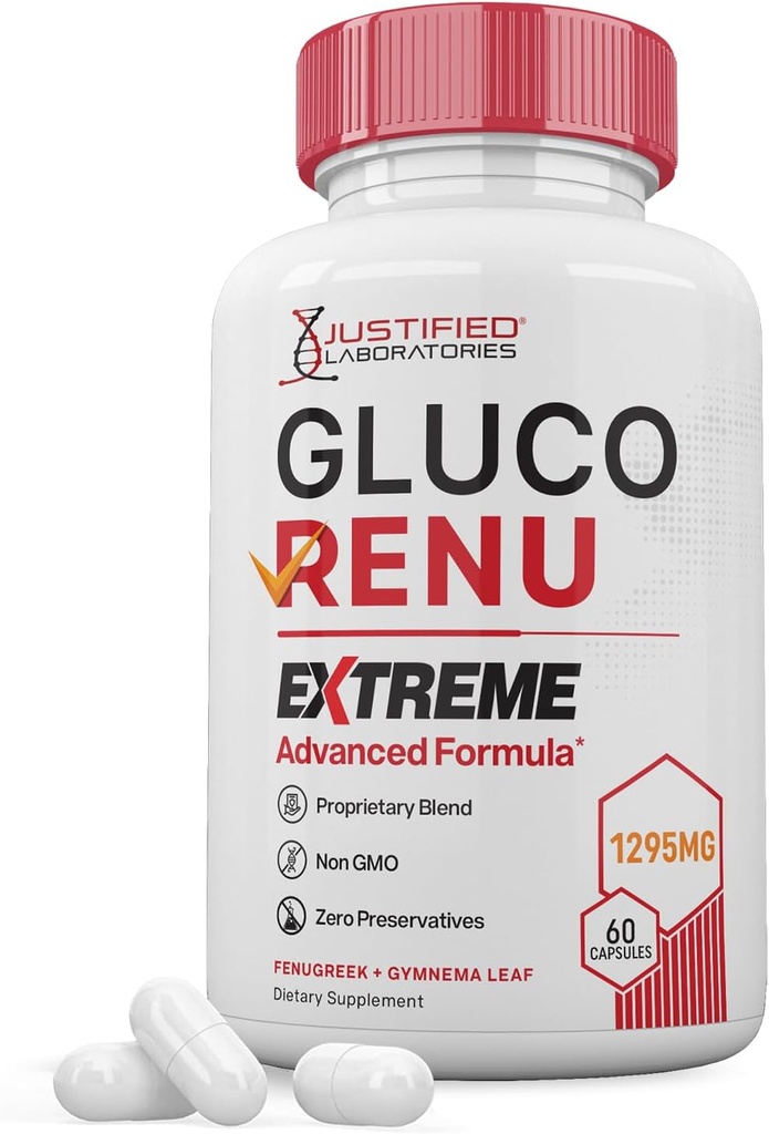 グルコのレヌの極端1295MG Glycoサポート丸薬のAdvacned方式のグルコのRenewのGlycogenサポートはTurmeric BerberineのResveratrolのニンニクのビターのメロンのミルクの牛60カプセルと方式しました