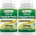 ベストナチュラルズペパーミントオイル250mg 120カプセル(120カウント)