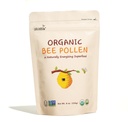Greenbow Organic Bee Pollen - 100% USDA認証オーガニック、非GMO、ピュア、ナチュラルビーポーレン - スーパーフードパックw / プロテイン、ビタミン&ミネラル(8oz)