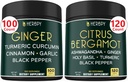 Bundle 5in1 Ginger Supplement & 6in1 Citrus Bergamot Supplement