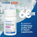 主要な即時解放のGuaifenesin -箱の混雑、薄くおよびLoosens Mucus - 200のmg - 100のタブレットを取り除きます