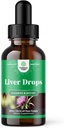 肝臓サポートミルクのこの歯のチンキ - 肝臓デトックスクレンジングと修復のためのAstragalus Rootとミルクのこの薬液のハーブサプリメント - 肝臓のクレンジングデトックスは、椎茸とコルディプスでドロップします