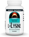 源のNaturals L-Lysineの自由な形態の粉-アミノ酸の補足はエネルギー形成及びコラーゲン* - 100グラムを支えます