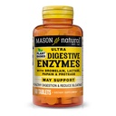 MASON NATURALの植物はBromelain、Lactase、Papain及びプロテアーゼと超消化酵素を基づかせていました-健康な消化をサポートし、膨脹を、60カプセル減らします