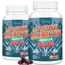 Liposomal Quercetin Phytosome、Bromelain、亜鉛及びビタミンC、生物活動的な Phytosome の複合体、20X の高い吸収 - 120 Softgels