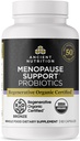 Ancient Nutrition Regenerative Organic Certified Probiotics for Menopause Support, Probiotics Menopause Support, Healthy Digestion and Women’s Health Support, 50 Billion CFUs* Per Serving, 60 Count
