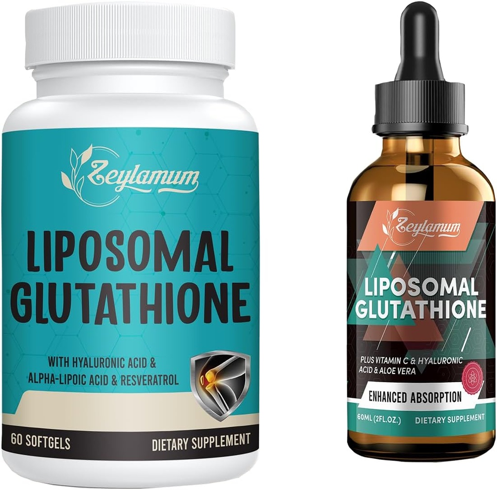 Liposomal Glutathione 1P & Liposomal Glutathione Liquid 1P