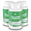 多コラーゲン蛋白質のペプチッド補足のカプセル- 1800mg コラーゲンの複雑なタイプ I、II、III、V、X -共同サポート、健康な毛、皮、釘、美のビタミン、100% 自然で、非 GMO 270ct (3)