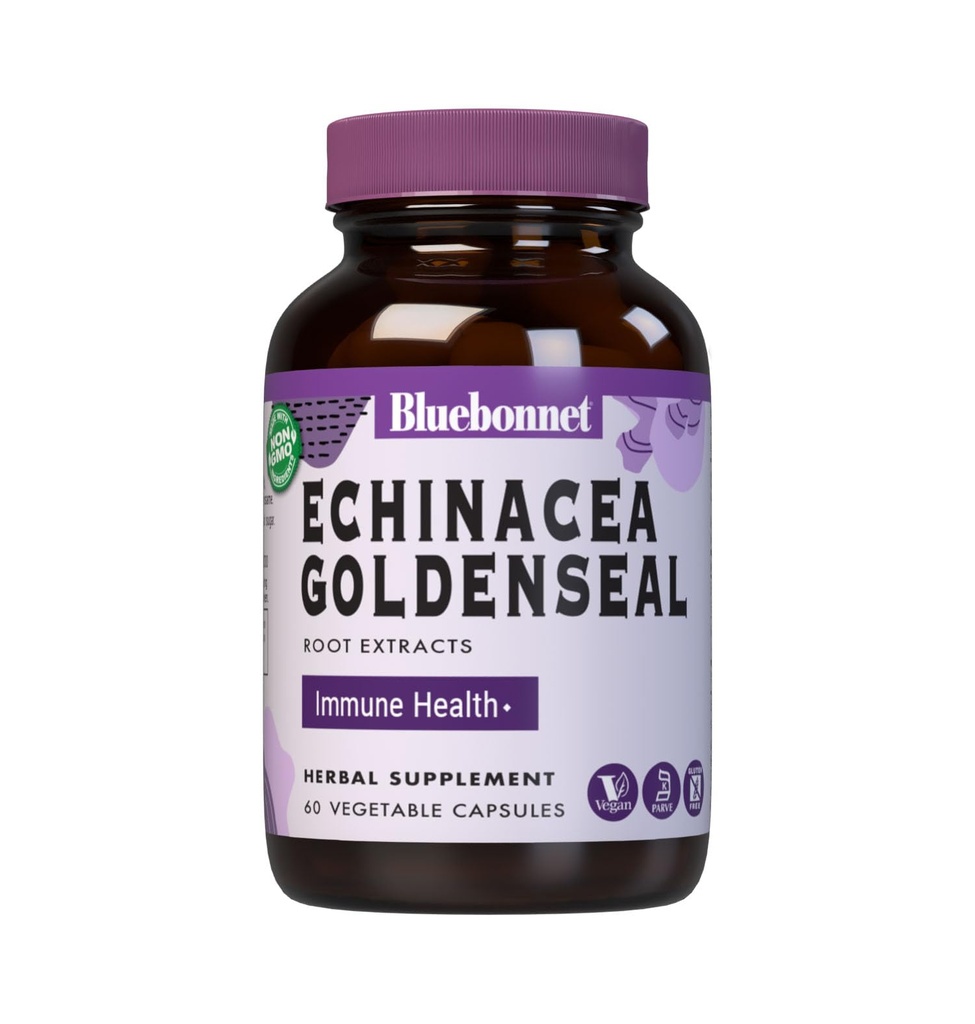 BlueBonnet Echinaceaのゴールデンシールの根のエキスの補足、60の計算