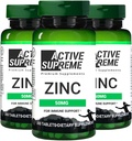 3パック亜鉛クエン酸塩50 mg - 免疫システムと生殖健康をサポートするためのサプリメント
