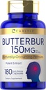 カーライル・バターバー 150mg | 180カプセル | ポテトエキス | 栄養補助食品 | 非GMO、グルテンフリー、PAフリー