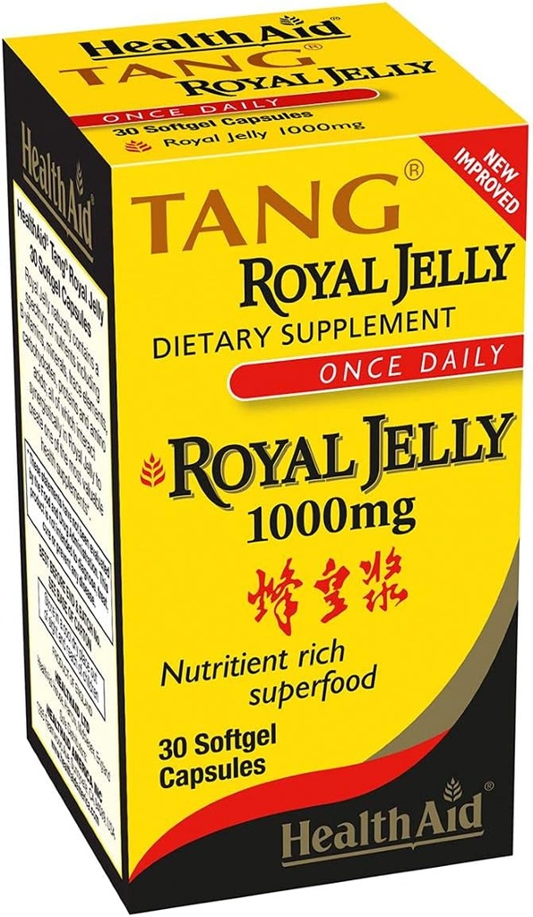 健康補助金、タン ロイヤルゼリー1000mg、30 Softgelカプセル