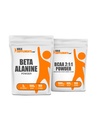 バルク補足のベータ アランナイン500g + BCAA 2:1 500gの束